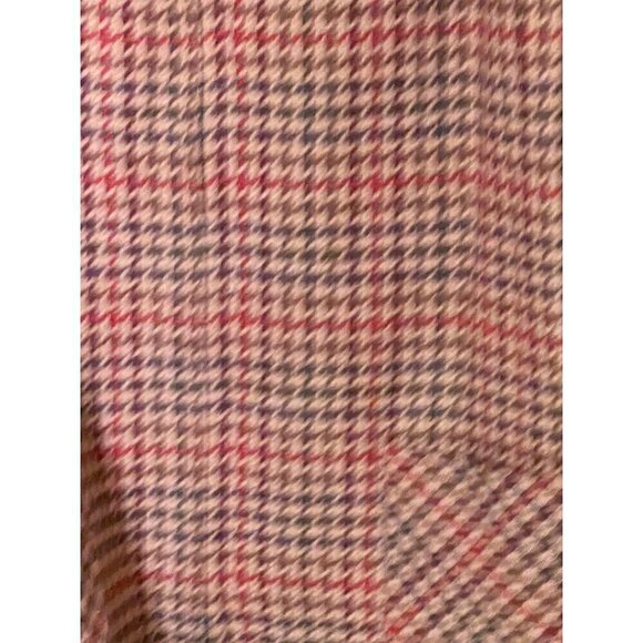 Requirements Womens Houndstooth Wool Blend BlazerJacket Size 14 - Picture 3 of 13